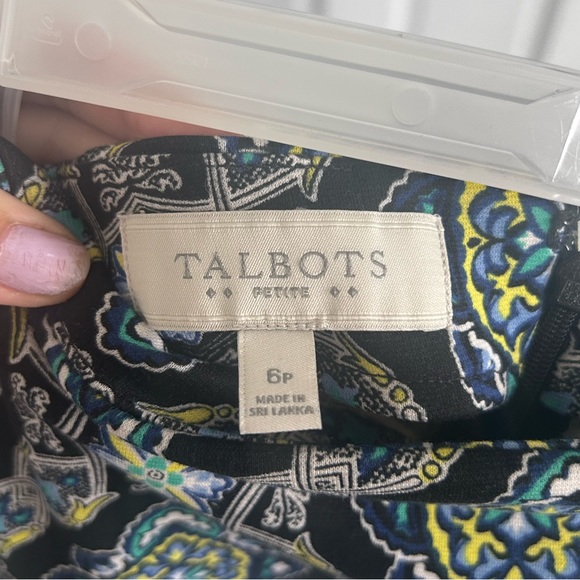 Talbots Patterned Skirt (size 6P) - Picture 3 of 3